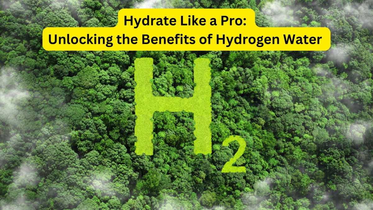 Hydrate Like a Pro: Unlocking the Benefits of Hydrogen Water with Grounded Kiwi - GroundedKiwi.nz