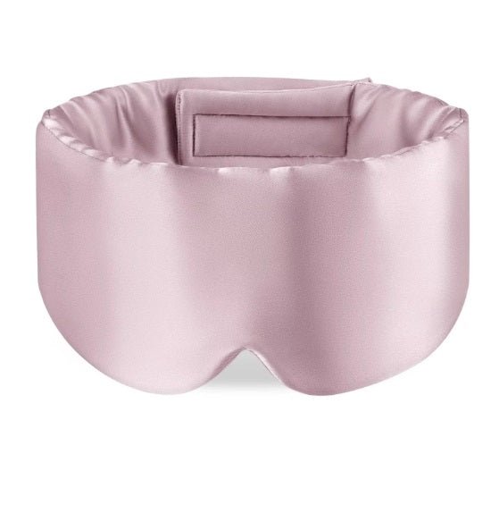 100% Mulberry Silk Sleep Mask Eye Mask in Pink - GroundedKiwi.nzEyeglasses Eyeglassesadjustableairplaneblackout