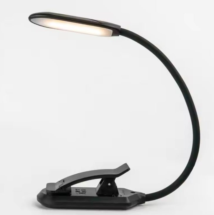 Amber Clip - On Reading Light - Reduce blue light before sleep - GroundedKiwi.nz anti bluelightbluebluelight