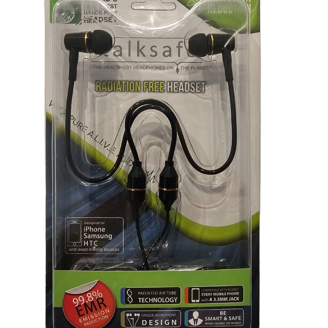 Anti - Radiation Air Tube headphones / Earbuds - Reducing Radiation and Promoting Safe Listening - GroundedKiwi.nzEarbuds Earbudsair budsair tubeair tubes