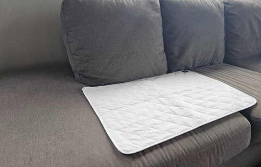 Earthing Quilted Pad - Compact 50x70cm Size Ideal for Sofa, Chair, and Floor - GroundedKiwi.nzThrow pad Throw padadd onbedblanket