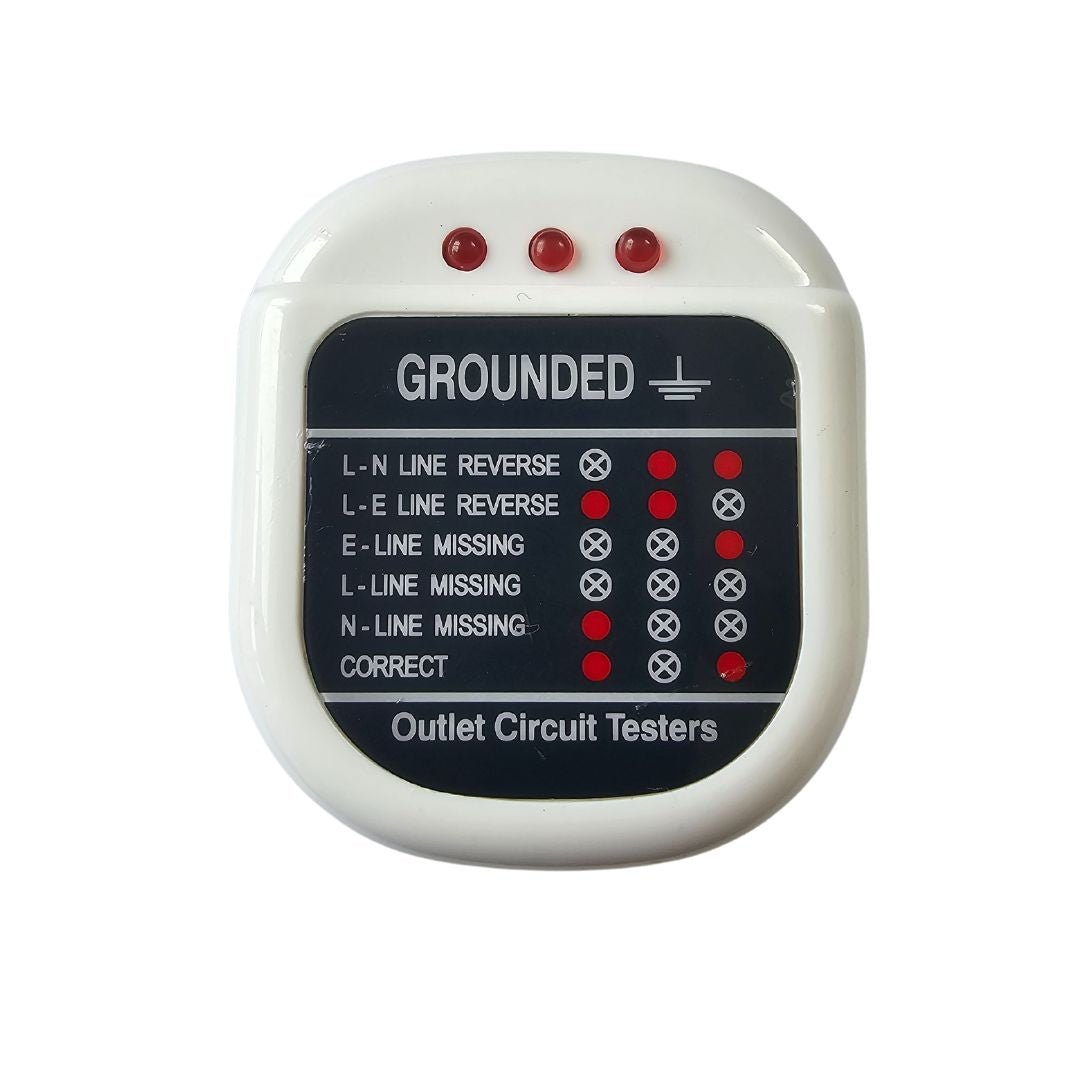 NZ/AU Earth socket tester - Quick and Easy - to - Use to Ensure Your Power Outlets Have a Reliable 'Earth' Connection - GroundedKiwi.nzElectrical Testing Tools Electrical Testing Toolsearthplugsafe