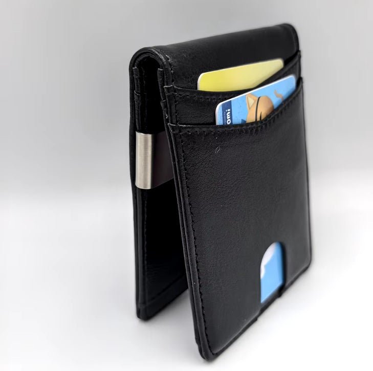 RFID Shielding Anti Theft Wallet with Money Clip - GroundedKiwi.nzwallet walletanticlipemf