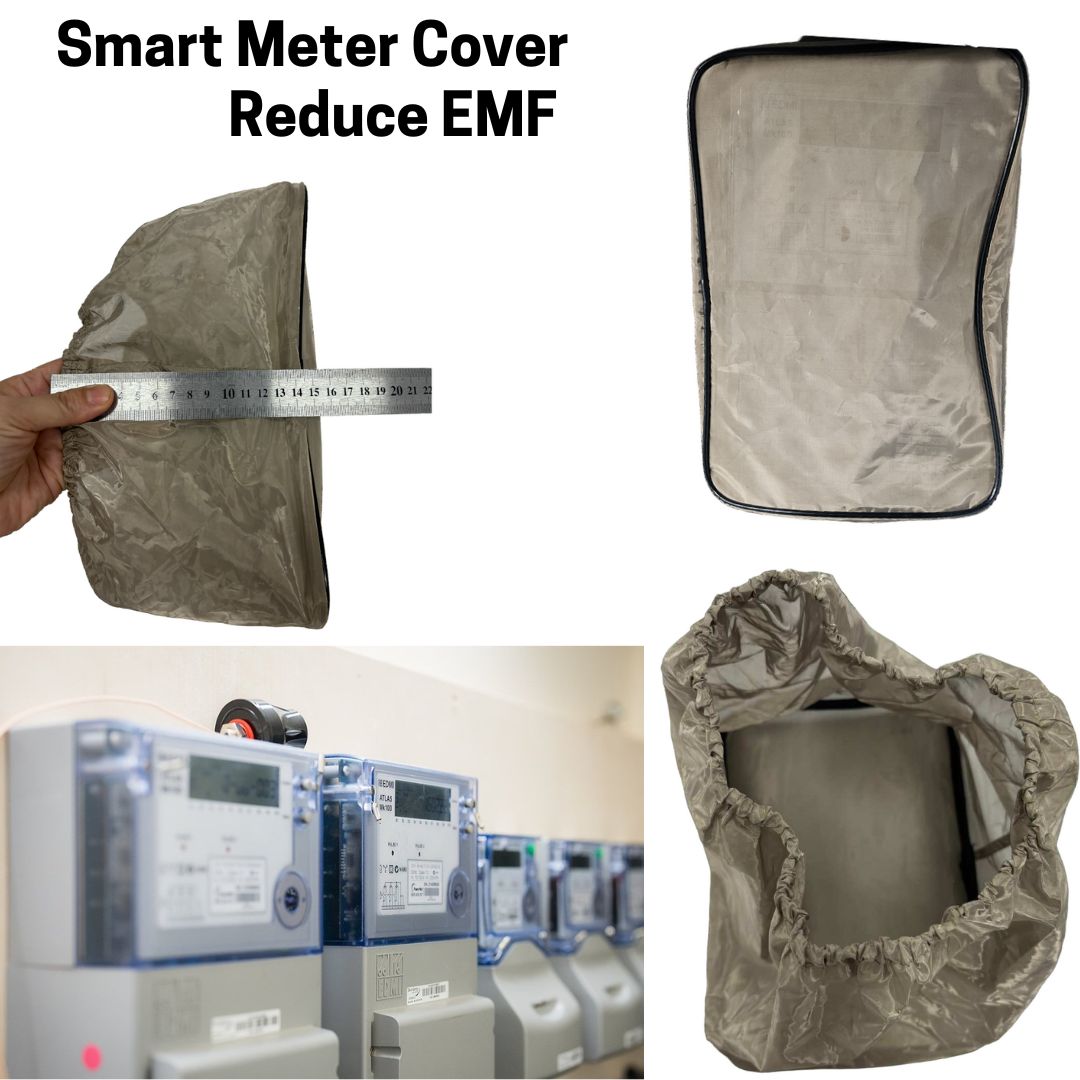 Smart Meter Cover - Radio Frequency EMF Blocker / Tamer - Reduce signal by up to 99.8% - GroundedKiwi.nz blockcoveremf