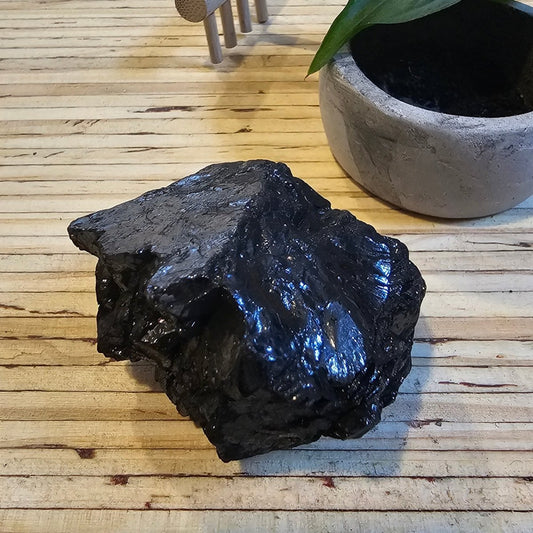 The Ultimate Shungite: Rare One - Piece Nugget - Douglas Peak - GroundedKiwi.nz air travelcarchunk