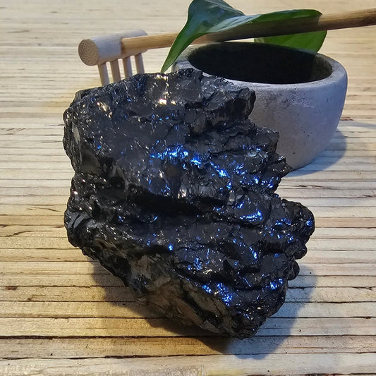 The Ultimate Shungite: Rare One - Piece Nugget - Mount Everest - GroundedKiwi.nz air travelcarchunk