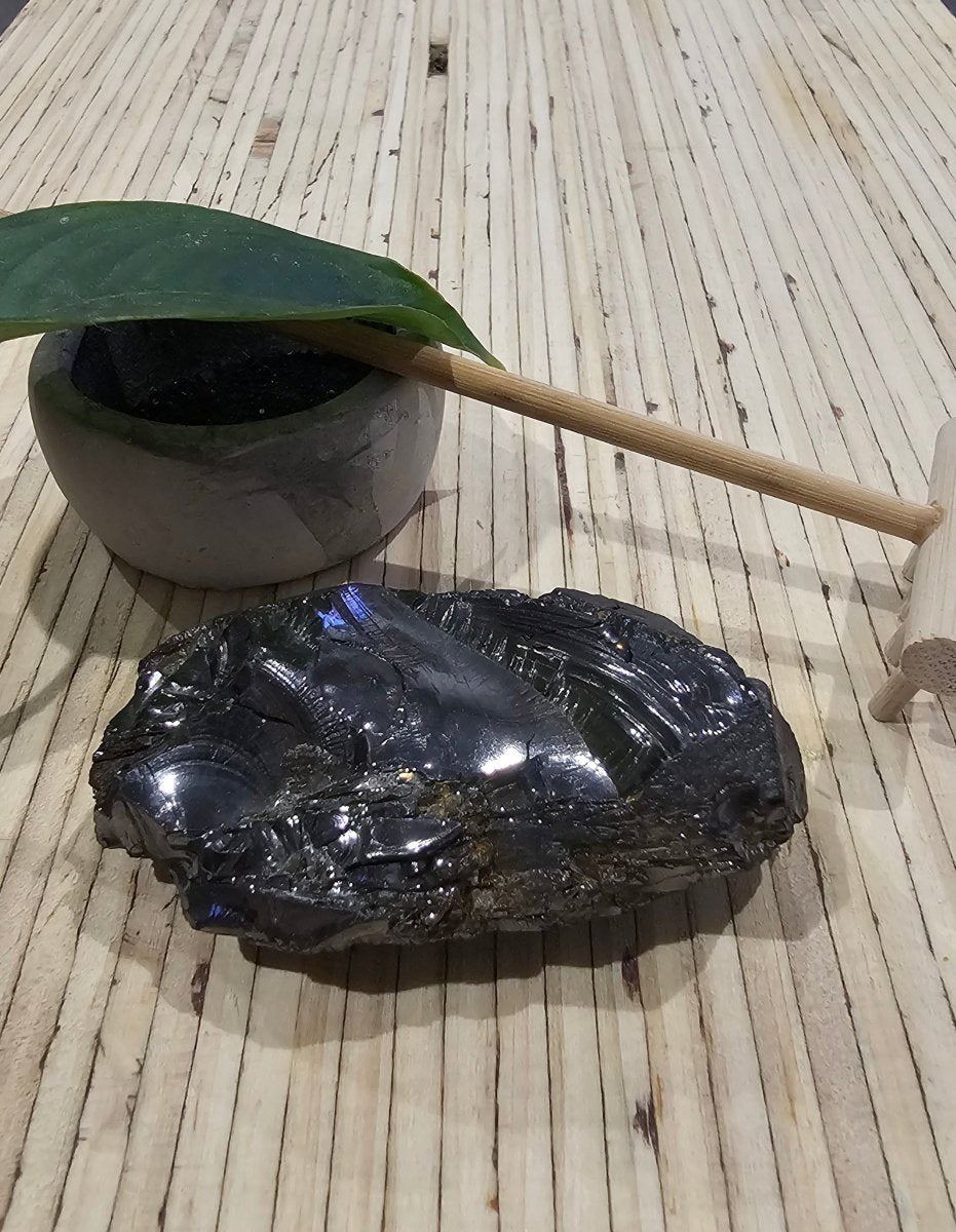 The Ultimate Shungite: Rare One-Piece Nugget - Mount Fuji - GroundedKiwi.nz air travelcarchunk