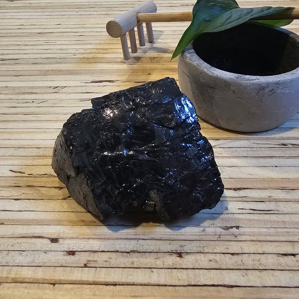 The Ultimate Shungite: Rare One - Piece Nugget - Mount Olympus (Greece) - GroundedKiwi.nz air travelcarchunk