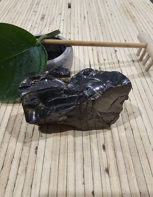 The Ultimate Shungite: Rare One-Piece Nugget - Taranaki (New Zealand) - GroundedKiwi.nz air travelcarchunk