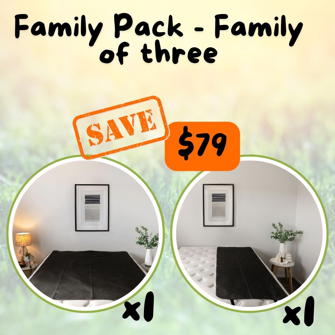 Ultimate Earthing Mat Family packs - For the whole family - GroundedKiwi.nzBedding Beddingbed sheetcoversdeal