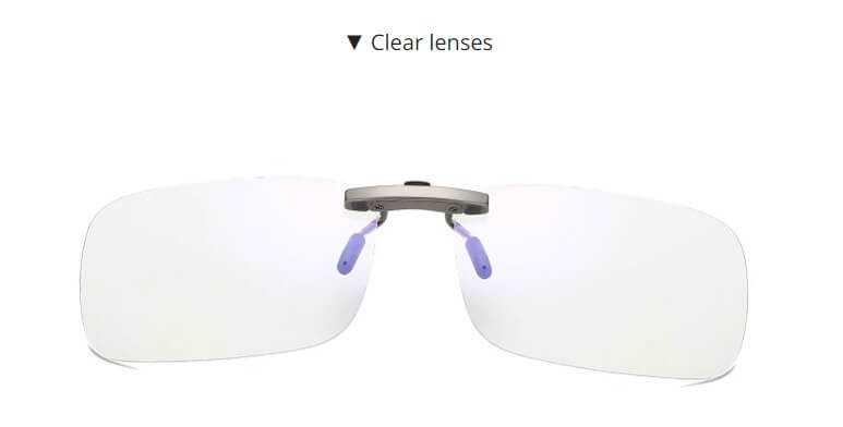 CLIP-ON Blue Light Blocking Computer Glasses. Reduces Digital Eye Strain Clear - GroundedKiwi.nzEyeglasses Eyeglassesanti blueblue lightclip on